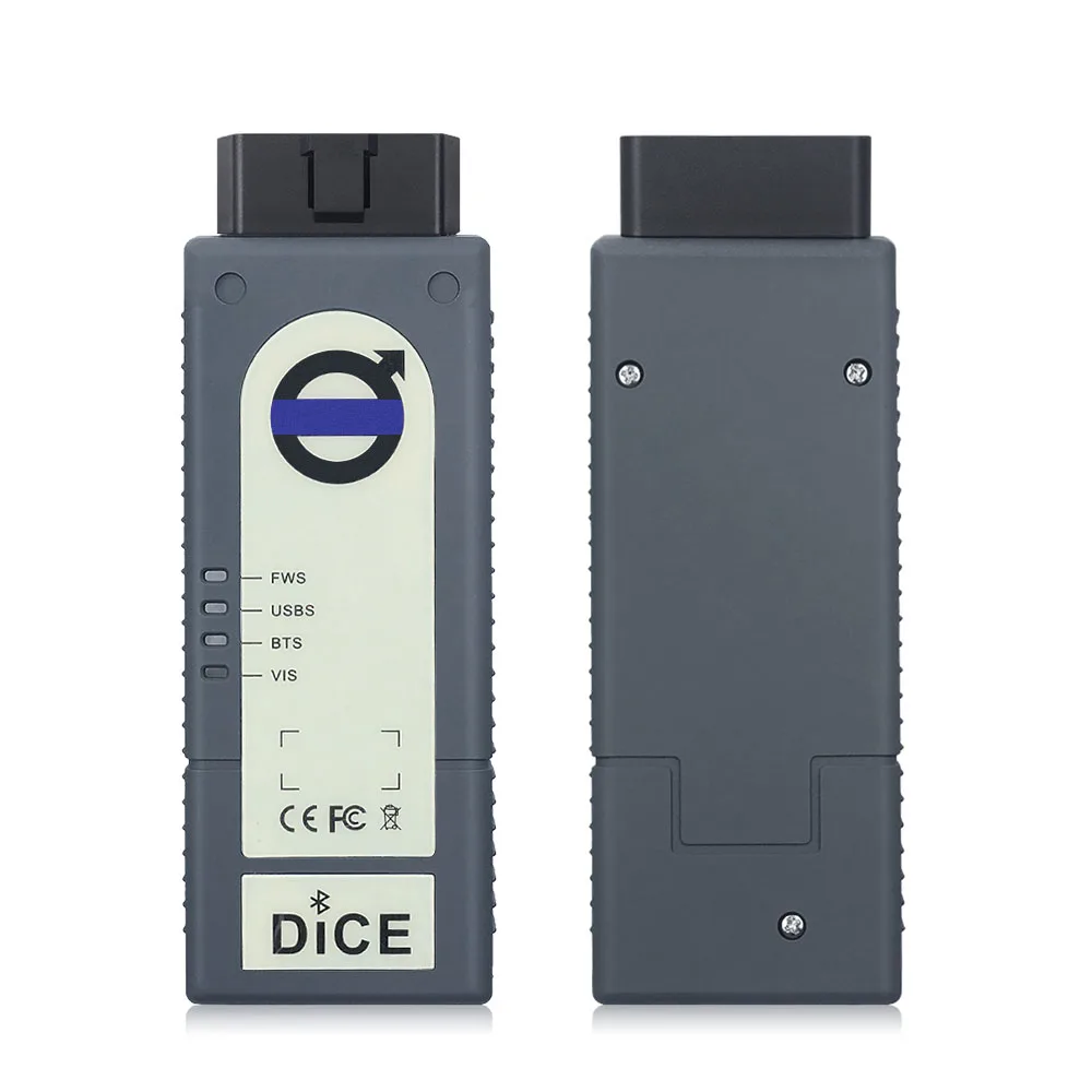Volvo Dice 2014D OBD2 автомобильный диагностический инструмент Volvo Dice Bluetooth автоматический сканер обновление прошивки функция самопроверки Volvo Dice Pro