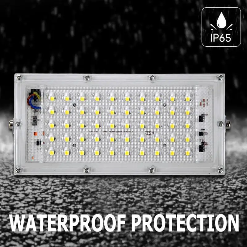 Водонепроницаемый 50LED прожектор светильник простота прочный литой алюминиевый корпус Прихожая Двор Настенный светильник прожектор светильник s открытый светильник ing