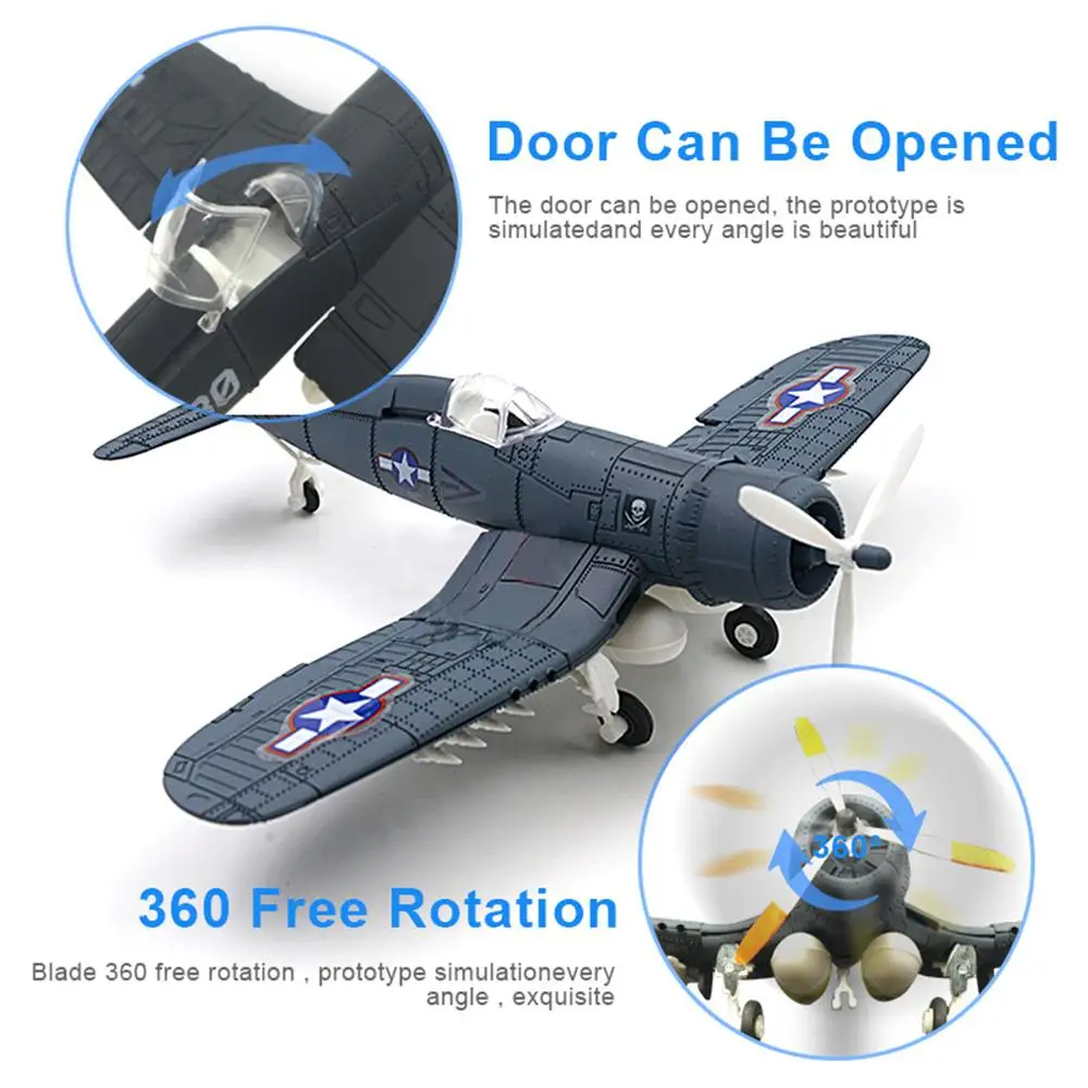 6 шт. 4D собранные Самолеты Модель игрушки BF109 истребитель моделирования модель самолета головоломки Образование игрушка для детей Подарки