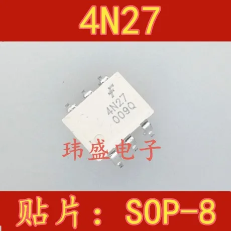 

Freeshipping 10PCS/LOT 4N27 4N27M 4N27SR2M SOP-6