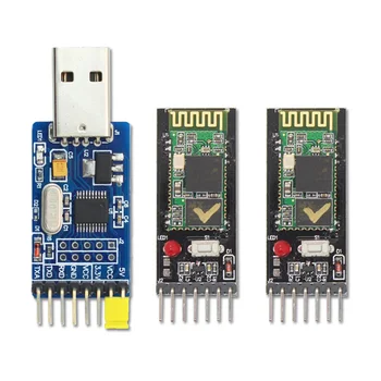 

Wireless Module HC-05 Bluetooth Kit Usb-ttl + 2 Bluetooth Serial Port Modules