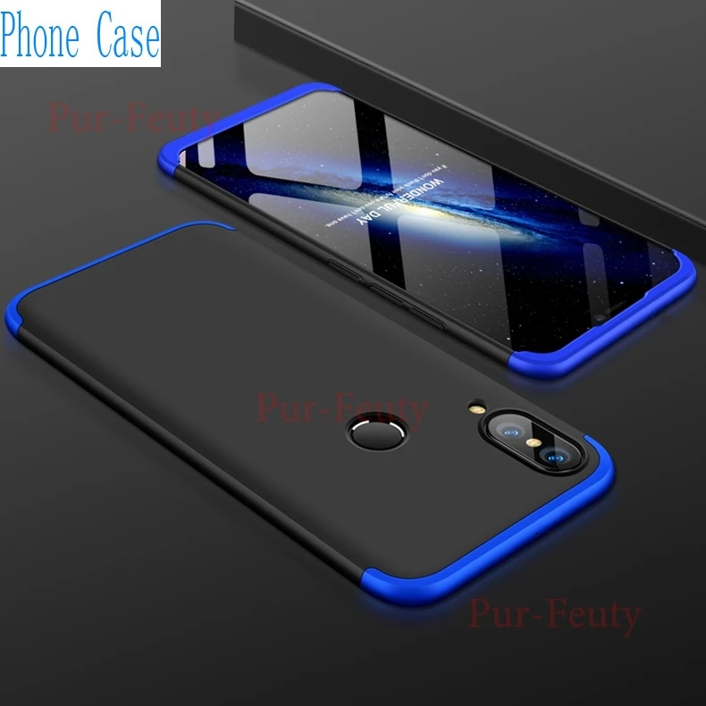 C Чехол для huawei P20 Lite ANE-LX1 ANE-LX3 Etui 360 градусов Полная защита Модный чехол для huawei P20 Pro CLT-L29 L04 L09 - Цвет: C