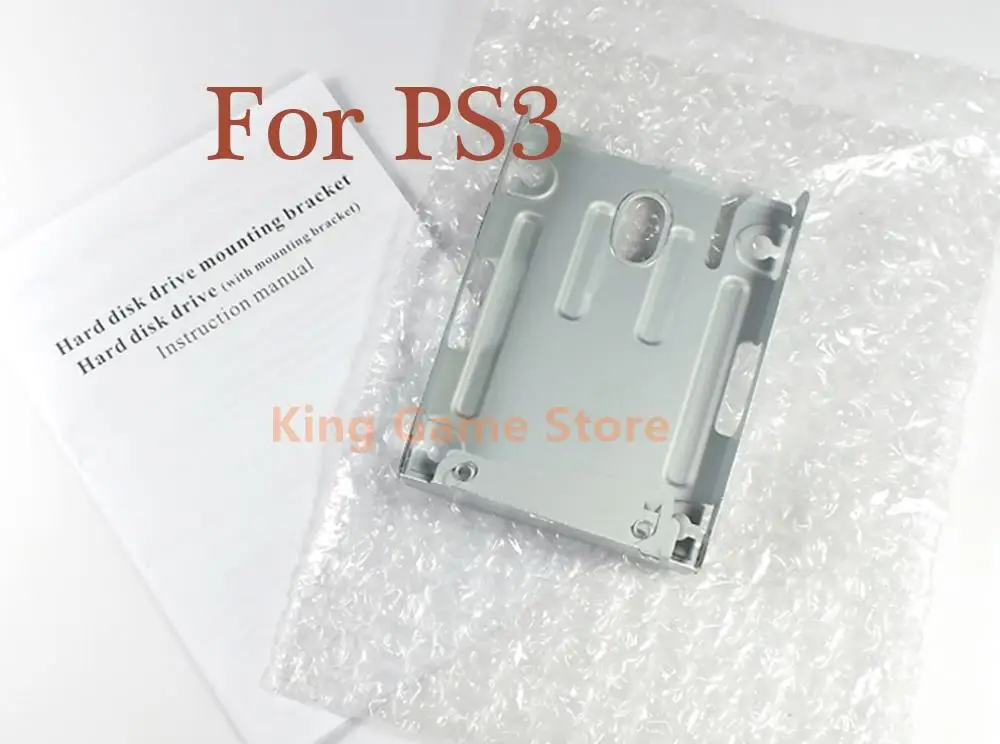 

30sets/lot for PS3 4000 Super Slim S Hard Disk Drive HDD Base Tray Mounting Bracket Support with Screws CECH-400x Series