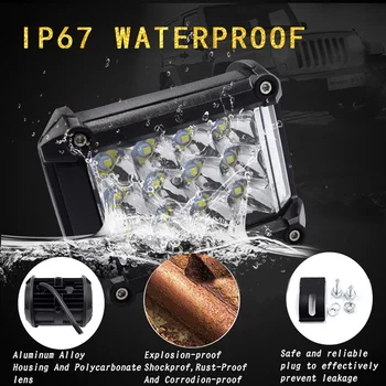 

Replacement LED Work Light Car Truck White Outdoor Spotlight Headlight