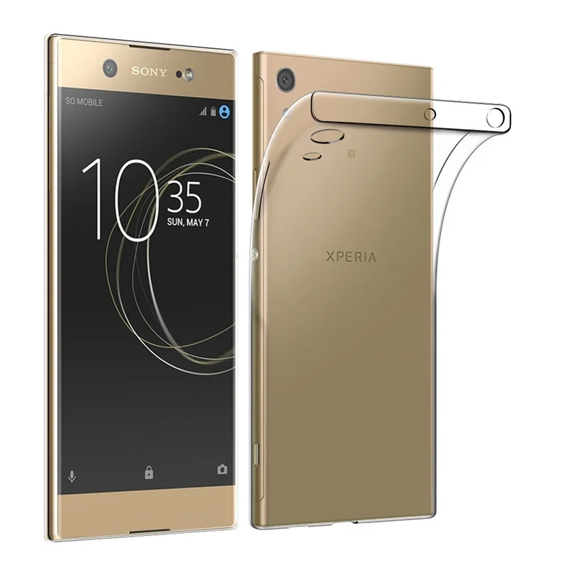 Прозрачный кремний TPU чехол для sony Xperia Z1 Z2 Z3 Z5 компактный X XA XA1 XA2 ультра XZ XZ1 XZS XZ2 XZ3 L1 L2 M4 M5 чехол aqua