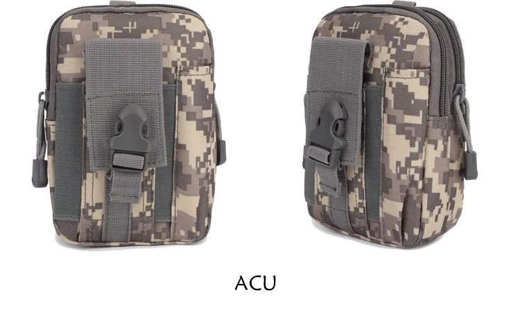 ACU 2L Тактическая Военная поясная сумка, поясная сумка, сумка для улицы, для верховой езды, для бега, охотничьи кошельки, карманные аксессуары для бега - Цвет: ACU