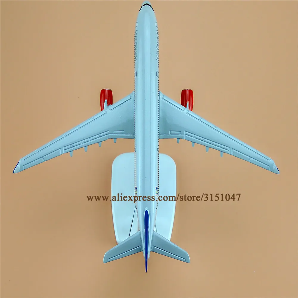 16 см Air скандинавский SAS Airlines A330 Airbus 330 Airways металлический сплав модель самолета самолет литье под давлением