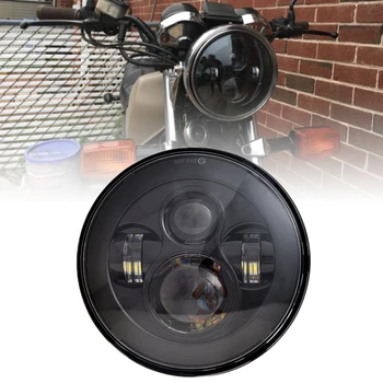 

1PC 7''Inch Motorcycle LED Headlight with Hi-Lo Beam for Road King Electra Street Glide Fat Boy