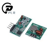 433 мгц радиочастотный передатчик и приемник модуль Link Kit для ARM/MCU WL DIY 315 МГц/433 МГц беспроводной пульт дистанционного управления для arduino Diy Kit