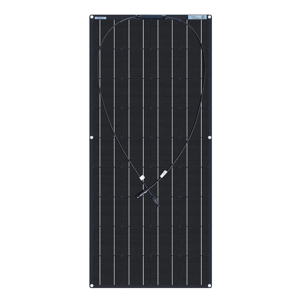 Xinpuguang Новая Гибкая солнечная панель 100 Вт 200 Вт 12 в 18 в, зарядное устройство для батареи, моноэлемент для 1000 Вт, домашняя система, комплект для автомобиля, лодки, путешествий, RV - Цвет: 100w solar panel