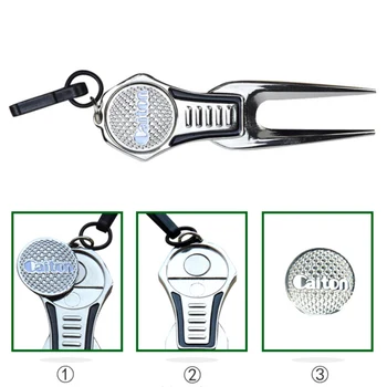 

Golf Greensk Zinc alloy golf Fork Repair Tools Trough Cleaner Golf Accessories `1