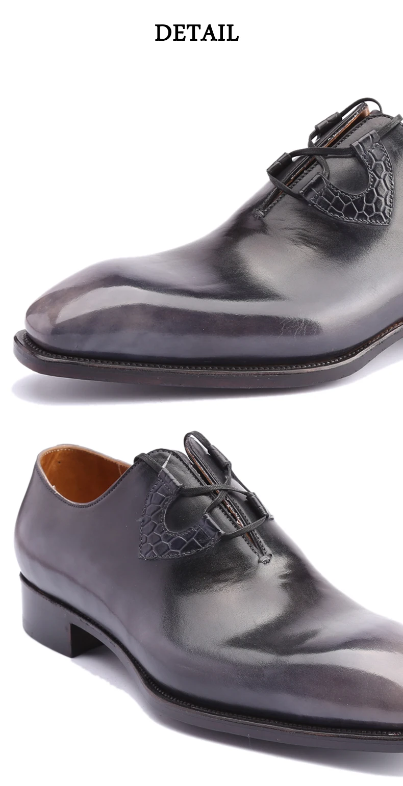 Итальянские Мужские модельные туфли; Роскошные туфли из натуральной кожи; Модные Винтажные вечерние туфли в стиле ретро; деловые свадебные туфли для мужчин; Eu38-48