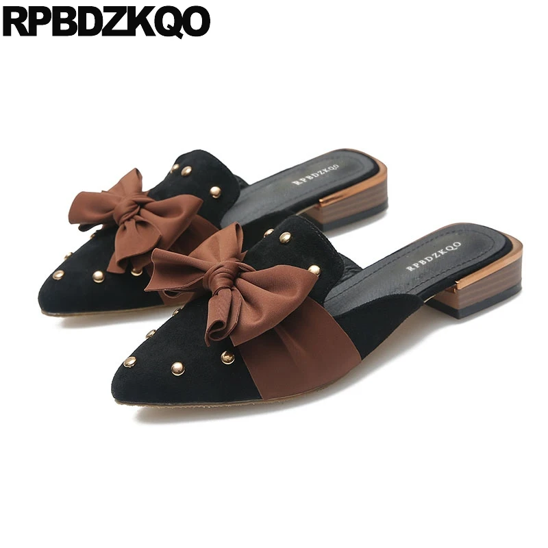 ladies wide fit mules