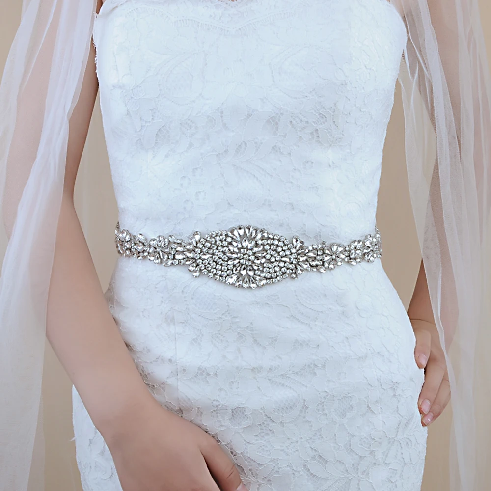TRiXY, S123B, кристаллы, стразы, Свадебный ремень, свадебные аксессуары, свадебные пояса, свадебные украшения