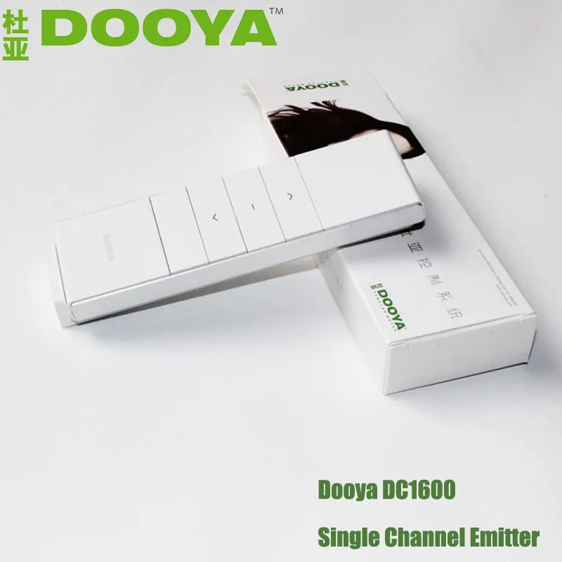 Nova Marca Dooya Dc1600 Único Canal Emissor Inteligente 433mhz Dooya Controle Remoto para Dooya Cortinas de Rolo do Motor Zebra