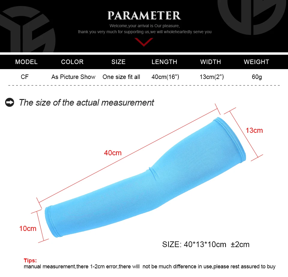 Эластичные компрессионные нарукавники Armwarmer охлаждающие летние с УФ защитой для