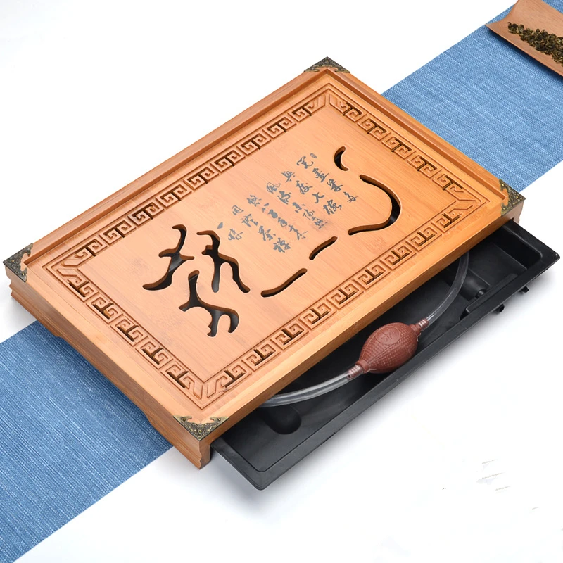 [grandness]-teaboard-kung-fu-tea-set-drawer-type-bamboo-tea-tray-gongfu-tea-table-serving-tray-43-28-5cm-tea-board-big-size