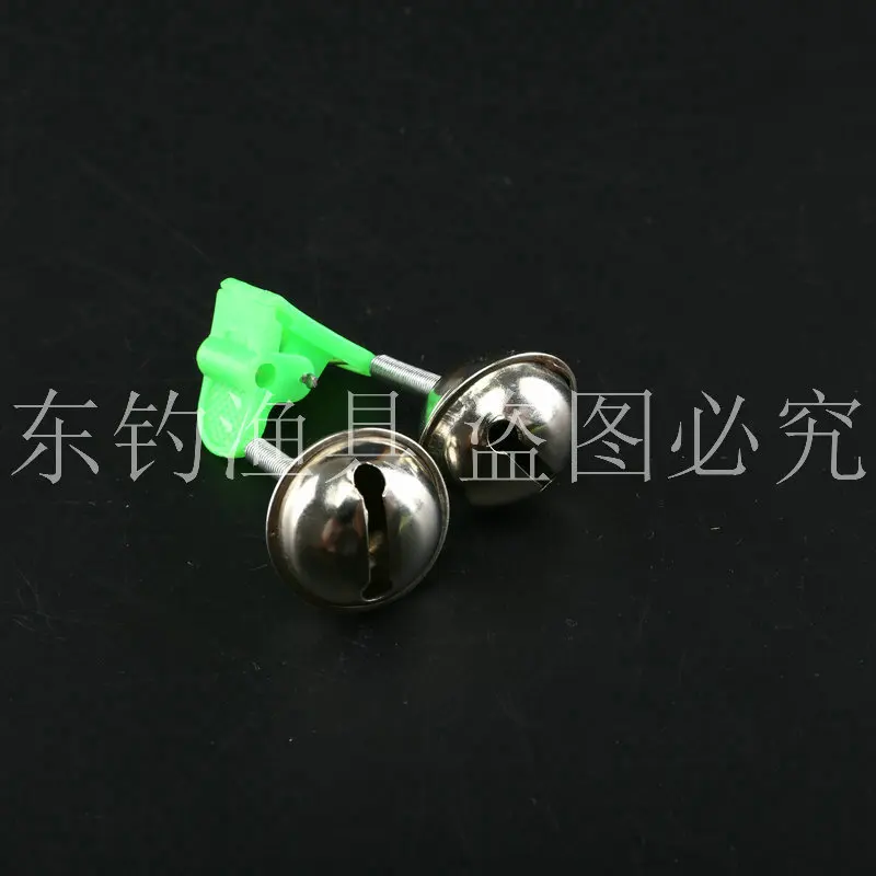 

Angling Supplies Fish Bite Alarm Sea Fishing Rod Clip Board Straight Twist Small Bell Fish Double Ring