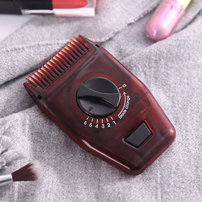 Многофункциональный ручной триммер для волос парикмахерская расческа Регулируемая портативная для путешествий SSwell