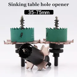 Borderless Spotlight Hole Opener Invisible Downlight Side Wing Sinking Table Hole Opener Professional Counterslot Hole
