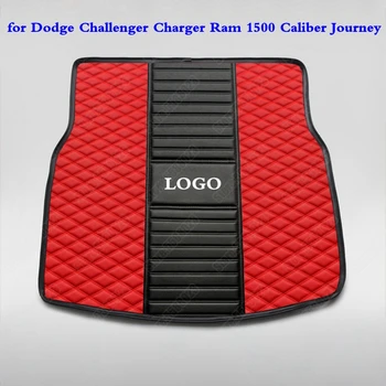 

Car Cargo Boot Trunk Liners Mats for Dodge Challenger Charger Ram 1500 Journey Avenger Caliber Custom Leather Sedan Trunk Mats
