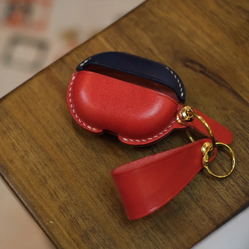 Genuine Leather For Huawei FreeBuds Pro 4 Case Luxury Real Leather