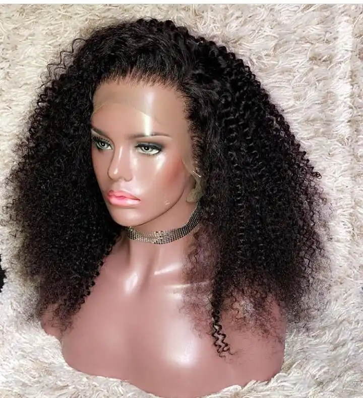 

13*4 Brazilian Remy Kinky Curly Bob Wig 150% Density Lace Front Human Hair Wigs For Women Natural Black Pre Plucked BIB