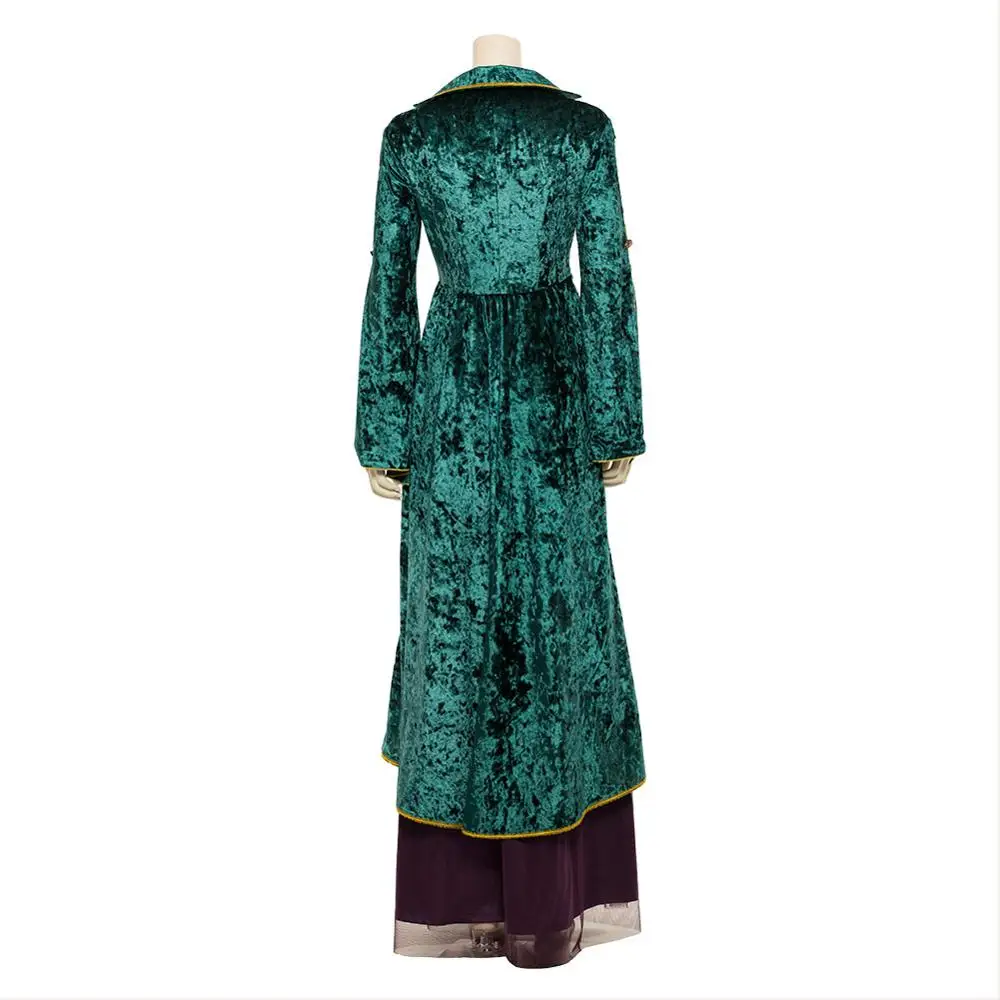 Костюм hous Pocus Winifred Sanderson, костюм для косплея, наряд, костюм, униформа костюмы для Хэллоуина для женщин и девочек