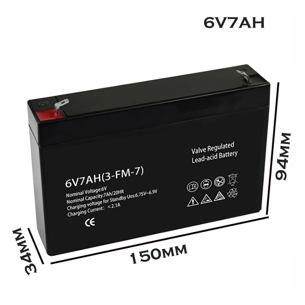 toy car battery 6v 7ah