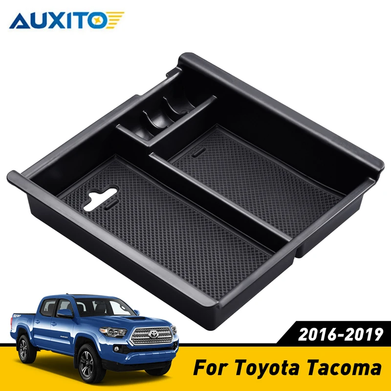 Для Toyota Tacoma- центральный подлокотник коробка для хранения Контейнер держатель лоток аксессуары автомобильный Органайзер аксессуары для автомобиля Стайлинг