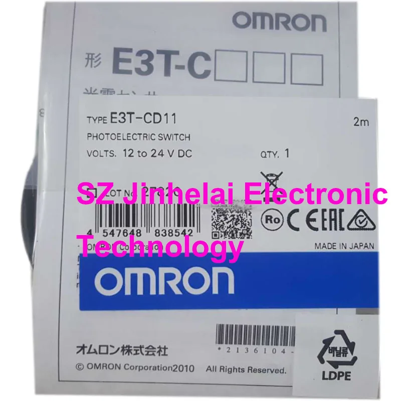 Sensore Interruttore Fotoelettrico Omron E3T-Cd11 Nuovo E Originale 12-24Vdc 2M