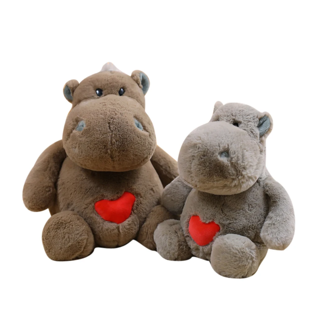 1 шт. 30 см Прекрасный Бегемот животное мягкий Huggable плюшевая кукла игрушка детский подарок на день рождения