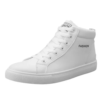 

Men's casual outdoor non-slip high-top sneakers brand designer male trend warm youth high-top shoes casual shoes