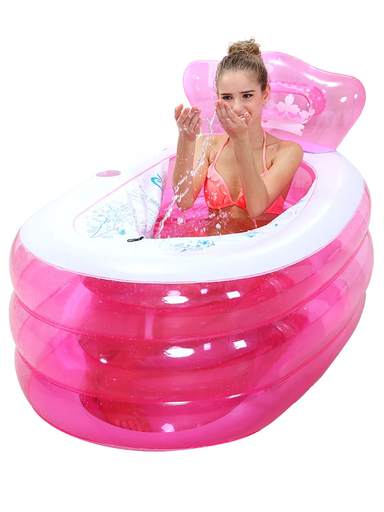 serveerster Volg ons Manhattan Inflable Bad Volwassenen Portable Opblaasbaar Kids Pool Baby Pedicure Spa  Hot Adult Bath Tub Inflatable Bathtub _ - AliExpress Mobile