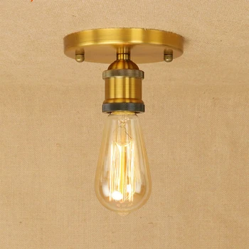 

Vintage Ceiing Lights Retro Ceiling Lamp Modern Industrial Lamp Black Metal Dining Room Kitchen Living Room Light Fixtures E27