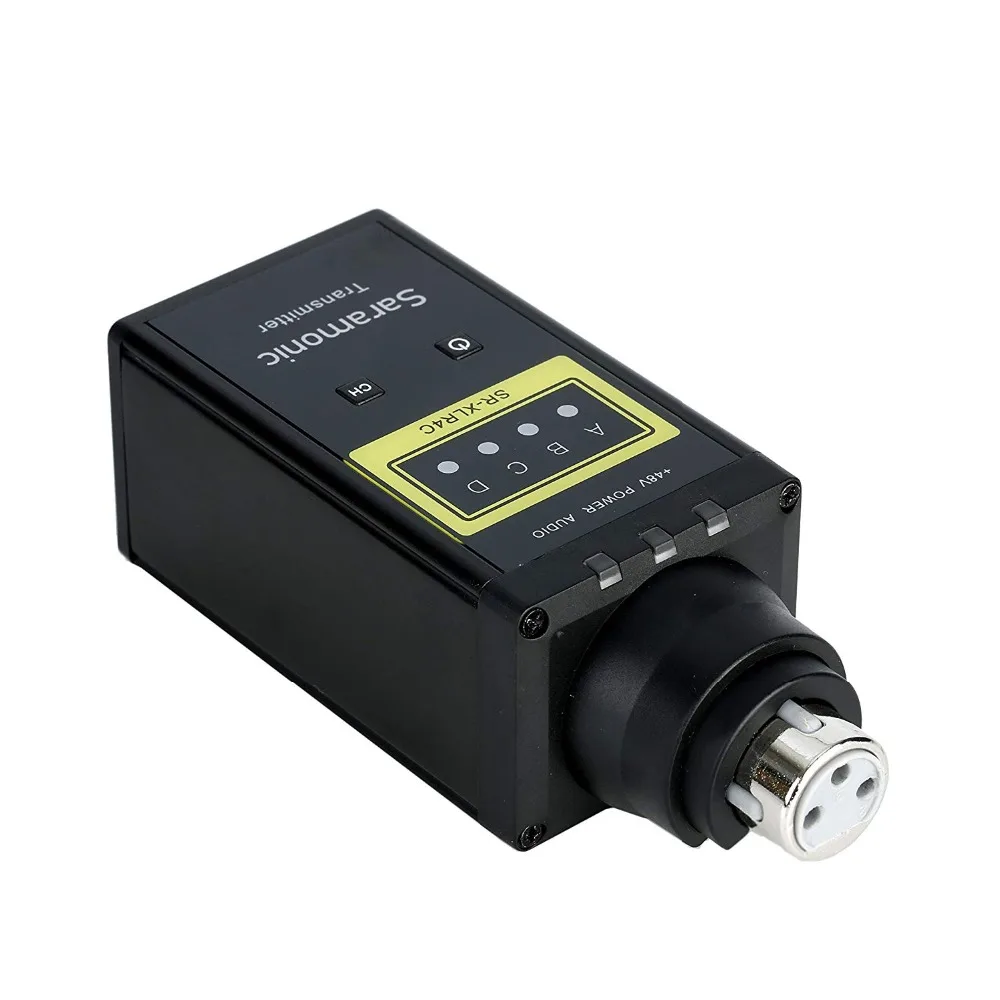 Saramonic SR-XLR4C беспроводной VHF XLR подключаемый микрофон передатчик для SR-WM4C профессиональный видео микрофон(SR-XLR4C