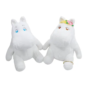 

Genuine authorization high quality Sitting position 30cm moomin song Nina Couple cute cartoon Birthday Christmas gift Boy girl