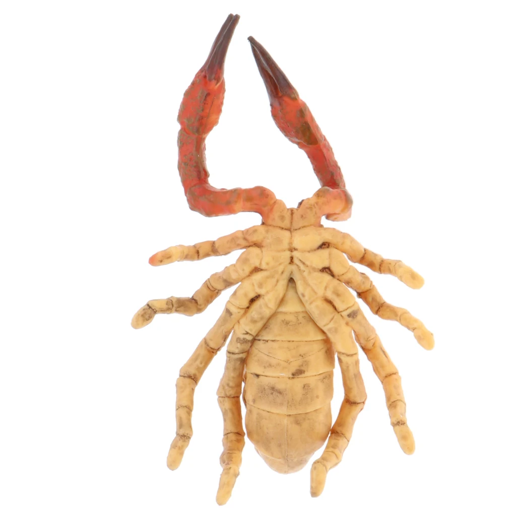 Realistic Scorpion Figurine Wildlife Animal Figures, Easter Eggs Cake Toppers Christmas Birthday Gift Party Favors
