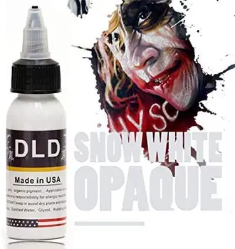 

white tattoo ink 250ml permanent makeup micro pigment for body art tattoo painting cosmetics