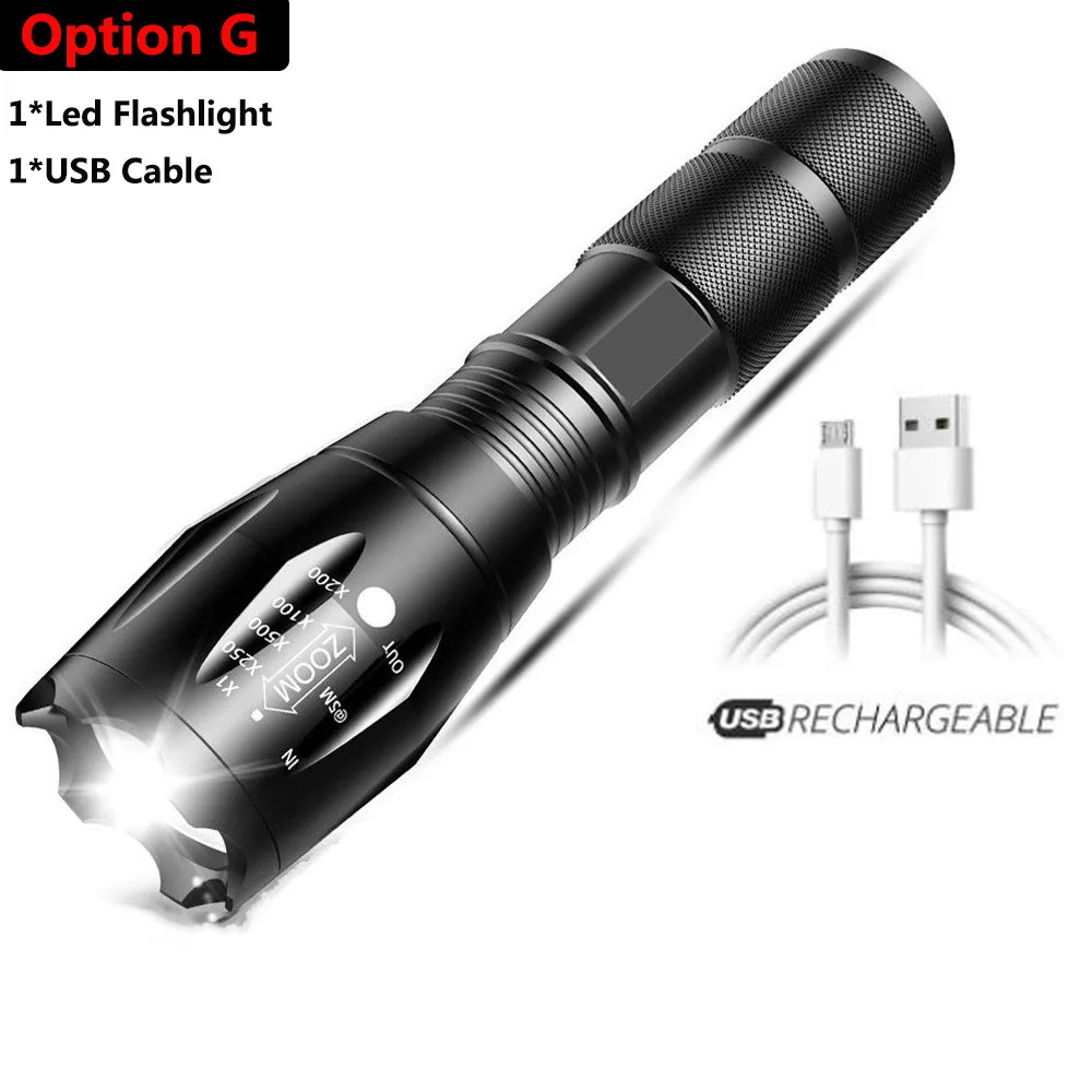 USB Фонарик светодиодный перезаряжаемый фонарь X900 внешний аккумулятор выходной фонарь Тактический масштабируемый водонепроницаемый фонарик для кемпинга - Испускаемый цвет: FL