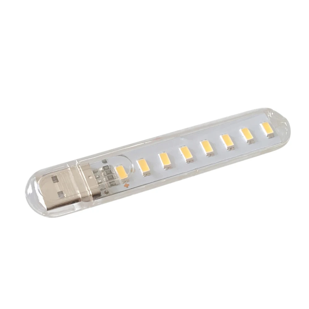Mini Portable Mobile Power USB LED Light Camping Computer Night Lighting Gadget