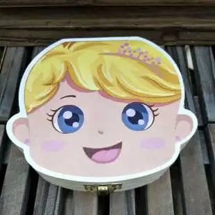 New Style Hot Selling Customizable Wooden Baby Lanugo Baby Teeth Box Deciduous Teeth Locket Lanugo Deciduous Collection Box