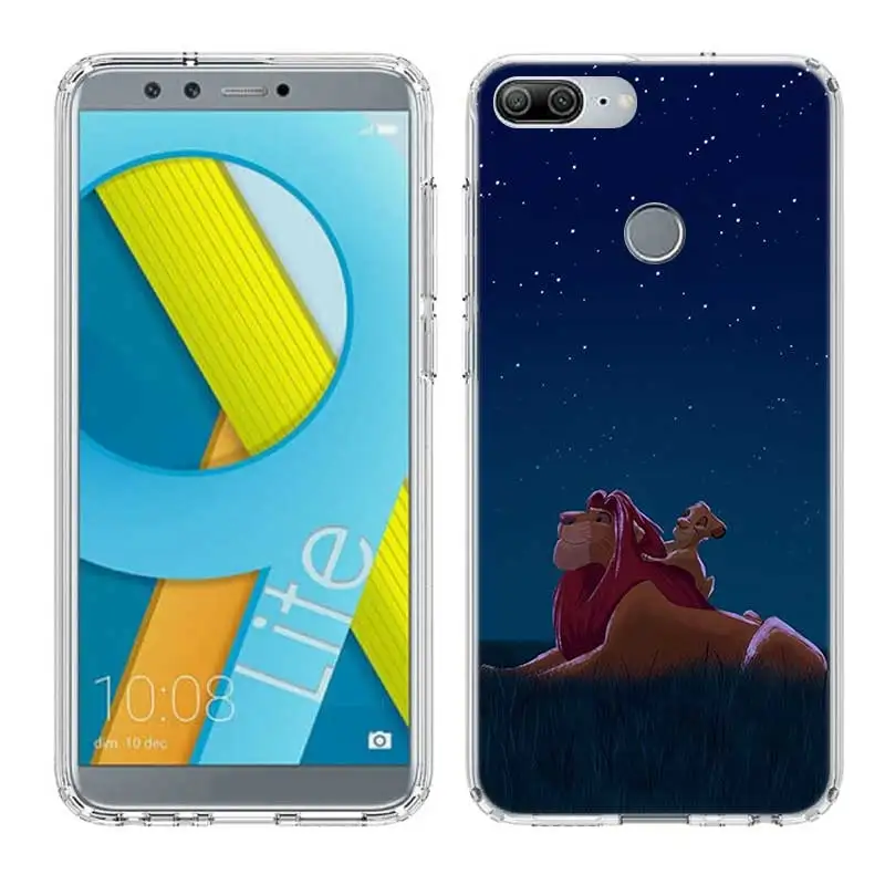 Simba Король Лев Fundas силиконовый чехол для телефона huawei Honor 20 Pro 10 9 lite 8X 8A 20S 9X Pro 8S Y5 Y6 Y7 Y9 чехол