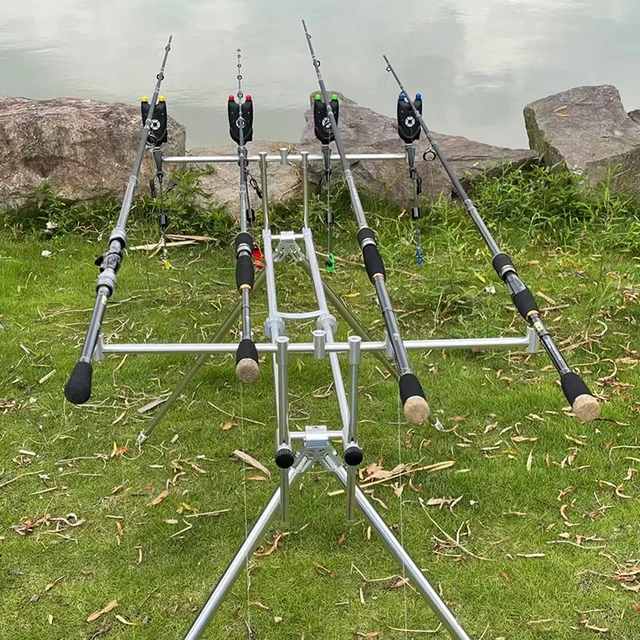 Adjustable Carp Fishing Rod Pod Stand Holder Fishing Pole Pod