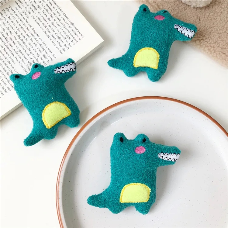 

Korean-style Fashion Popular Online Celebrity Little Dinosaur Crocodile Brooch Baby Coat And Cap Brooch Tide Ride Animal Brooch