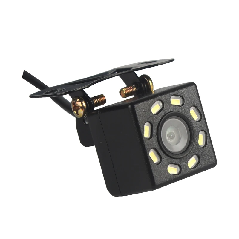 

Car Rear View Camera Universal Backup Parking Camera 8 LED Night Visible Waterproof 170 Wide Angle HD Color Image