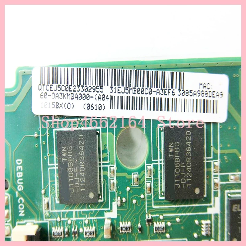 Laptop Motherboard para Asus Eee pc 1015bx Rev:2.1g com Dissipador de Calor Notebook Mainboard 100 Testado ok - Imagem 3