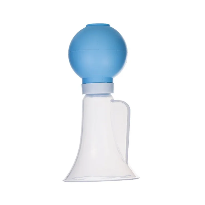 Manual Breast Pumps Silicone Breastfeeding Manual Nursing Strong Suction Reliever Breast Pumps for Feeding Milk Bottle - Цвет: L