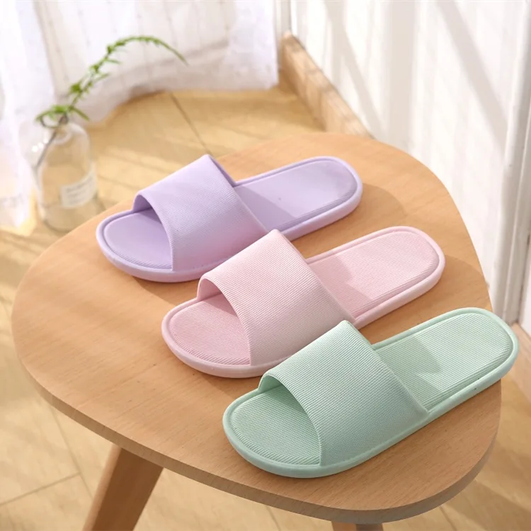 

Home Slipper Summer Slipper Men And Women PVC Indoor Hotel Drag Sandals Stall Slippers