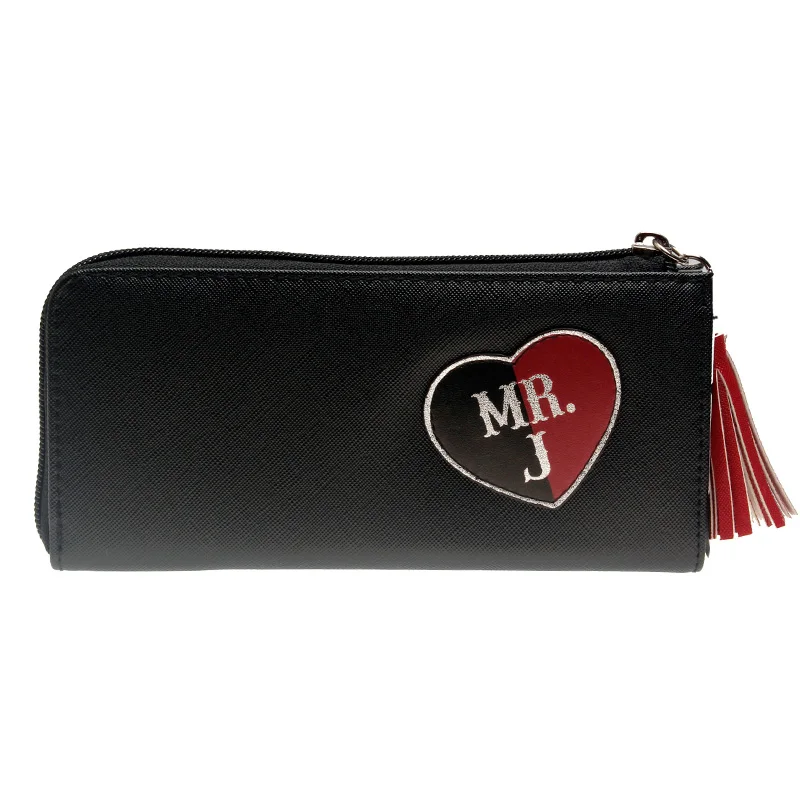 Women Wallets Mad Love Zip Around Wallet Satchel Clutch Purse